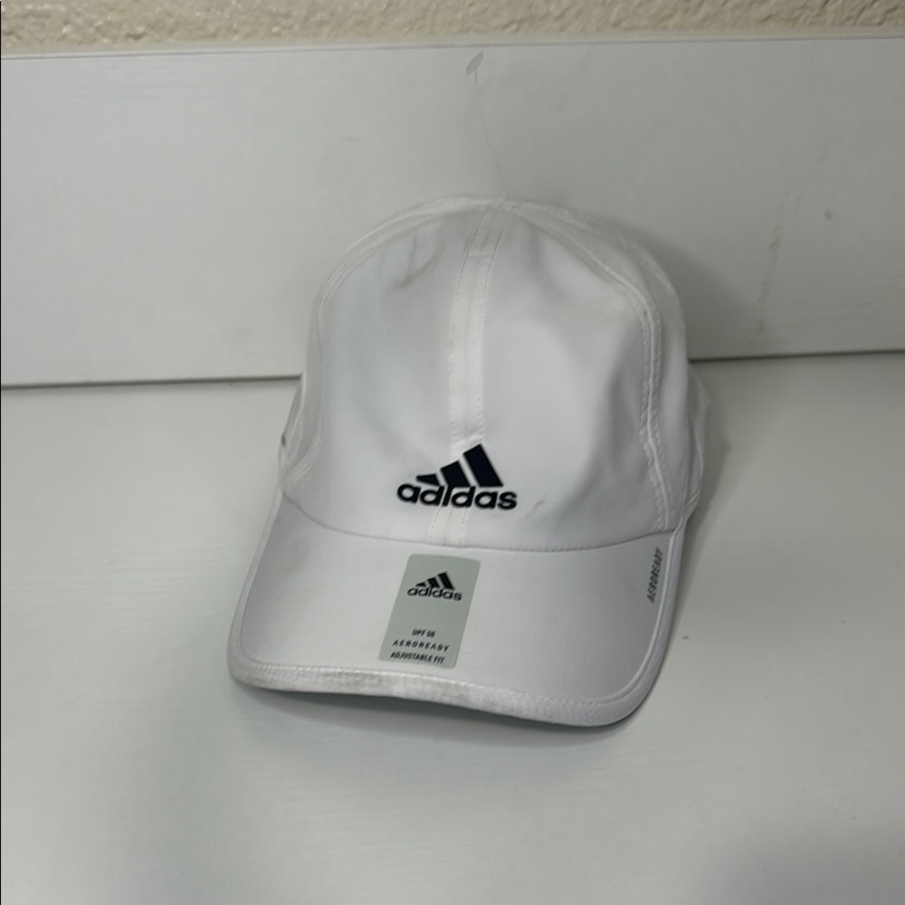 Adidas White Cap